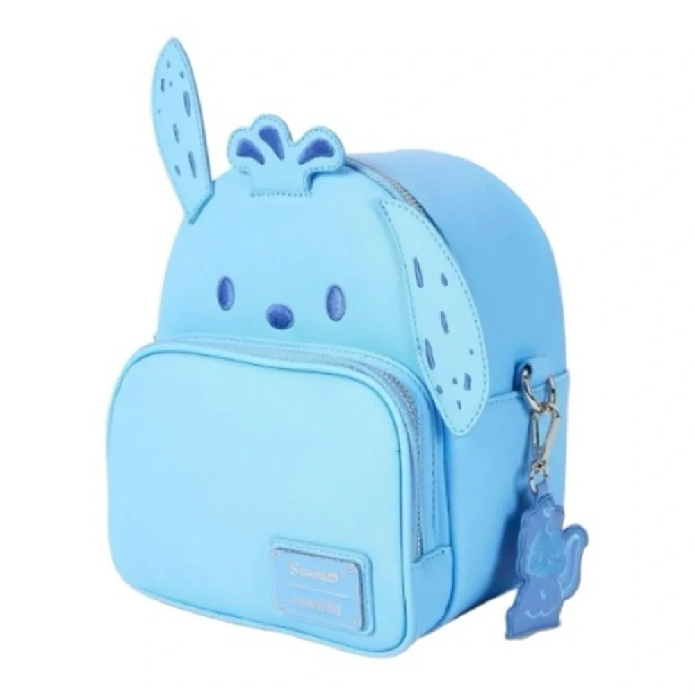 NWT-LOUNGEFLY-SANRIO POCHACCO CONVERTIBLE SMALL BACKPACK